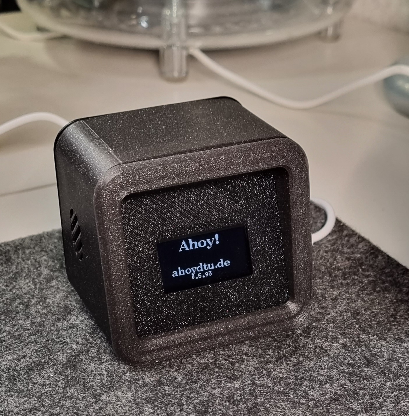 Ahoy/OpenDTU Case with display (no soldering)
