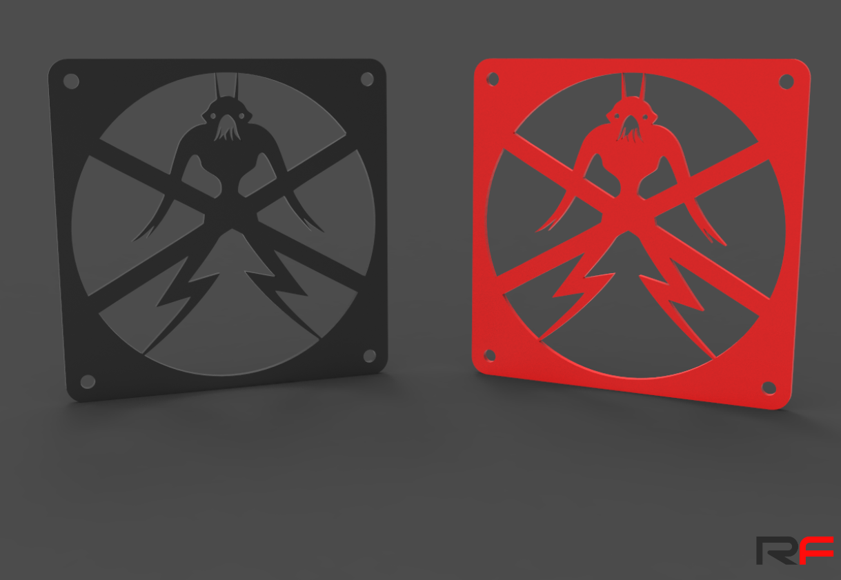 district 9  120mm fan cover