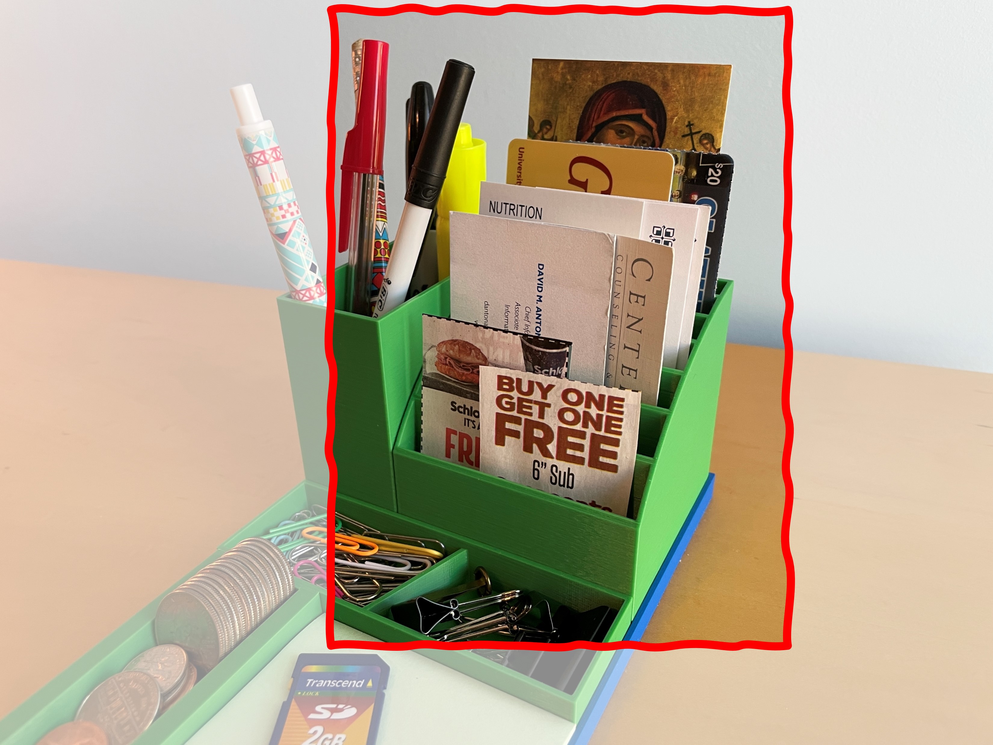 Daves Modular Organizer-Card Organizer (Remix)