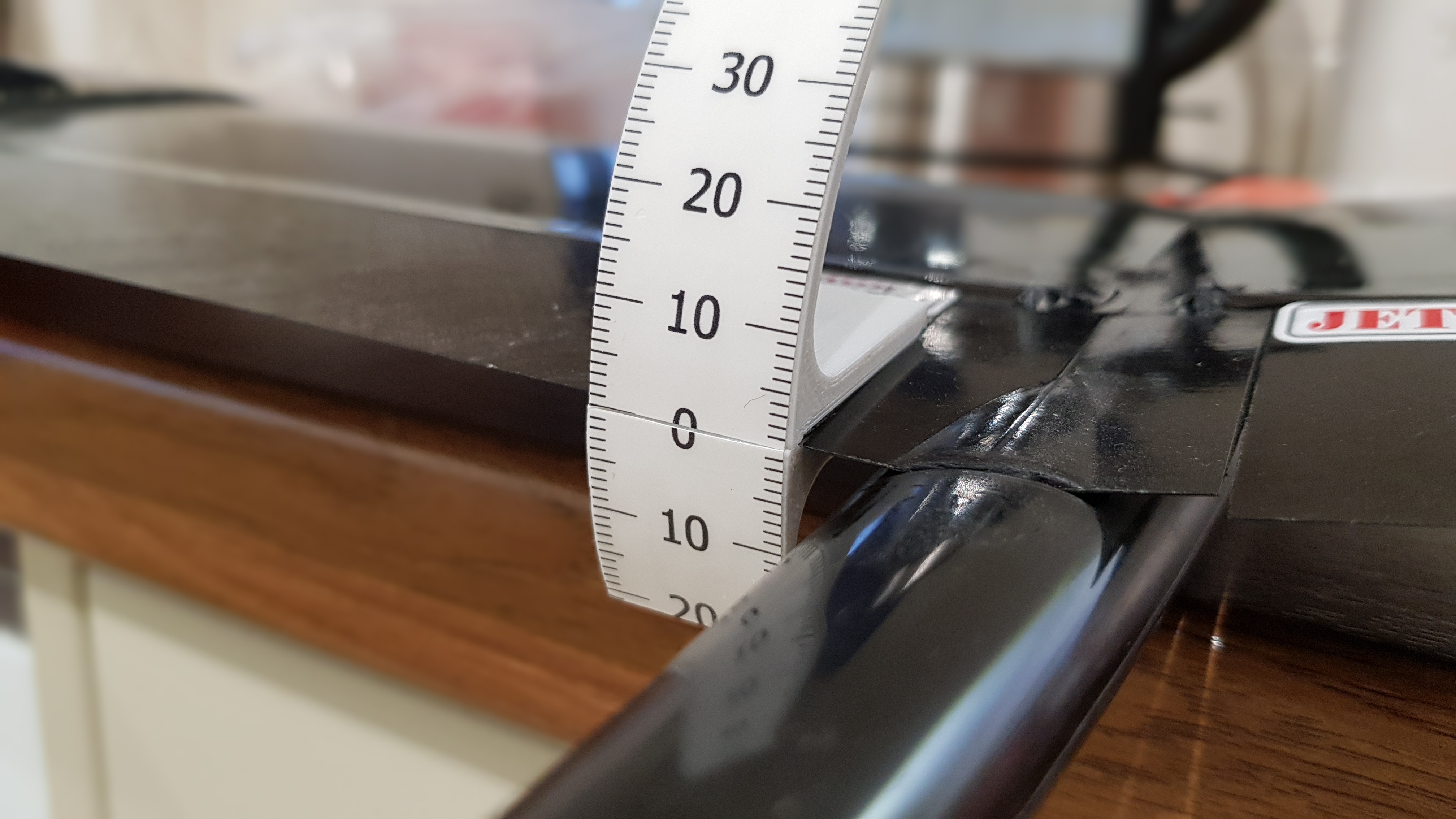 Magnetic Throw Meter for DLGs, F3k