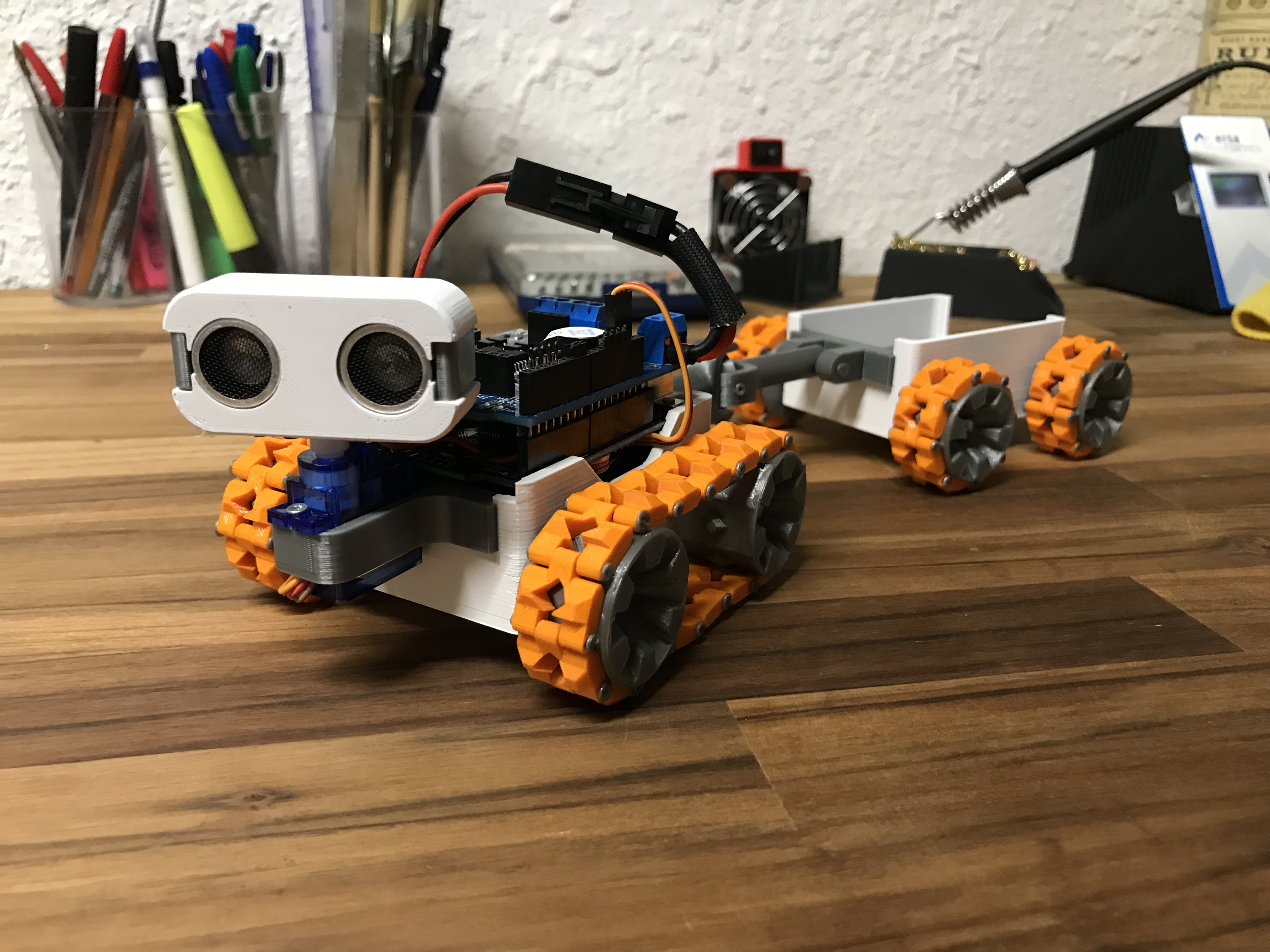 SMARS Trailer and new larger frame