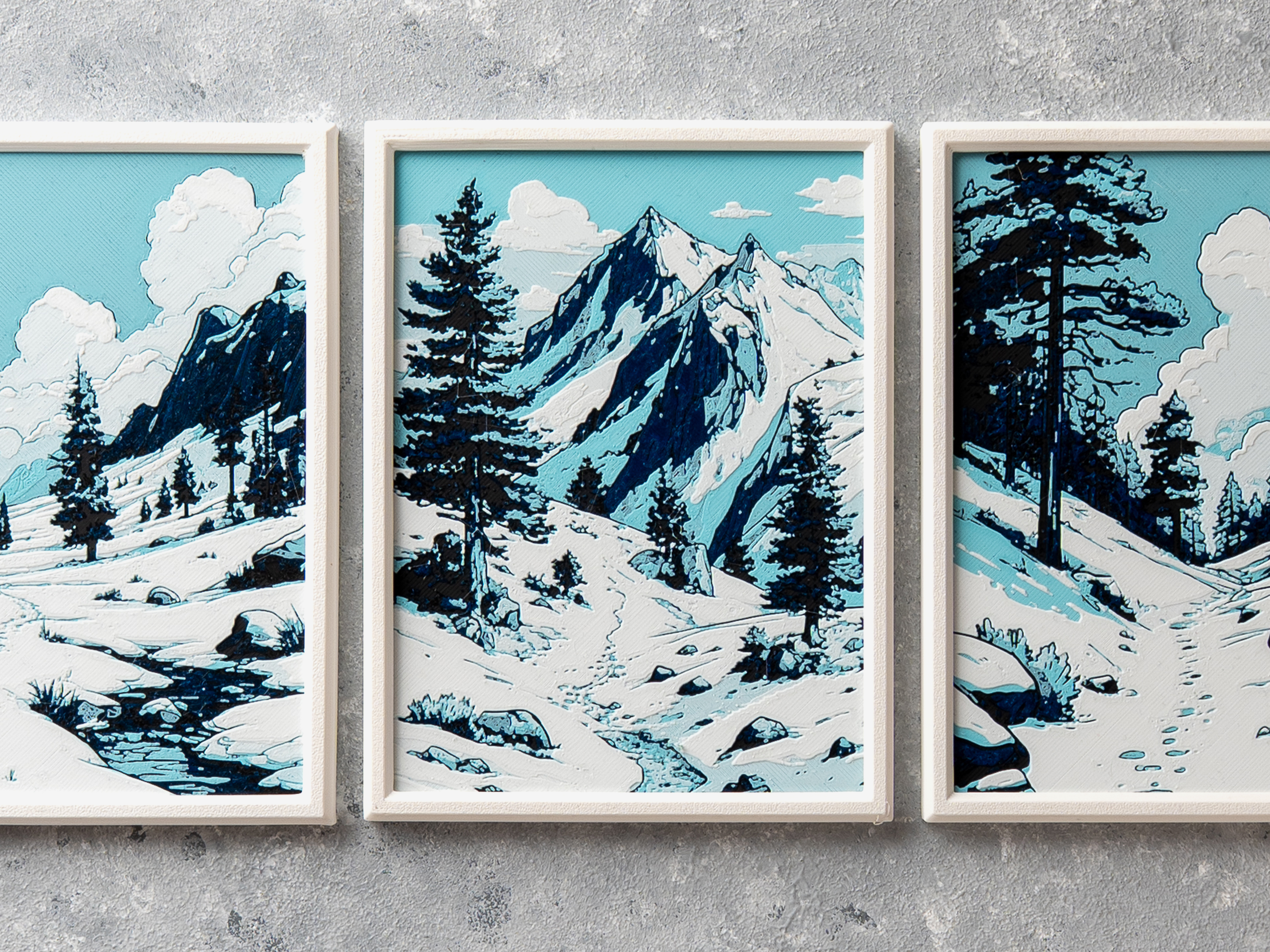 Winter Trails Wall Art