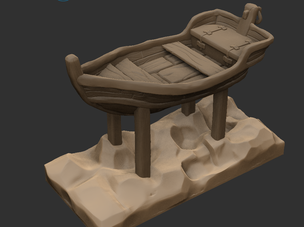 Rowboat a'la sea of thieves