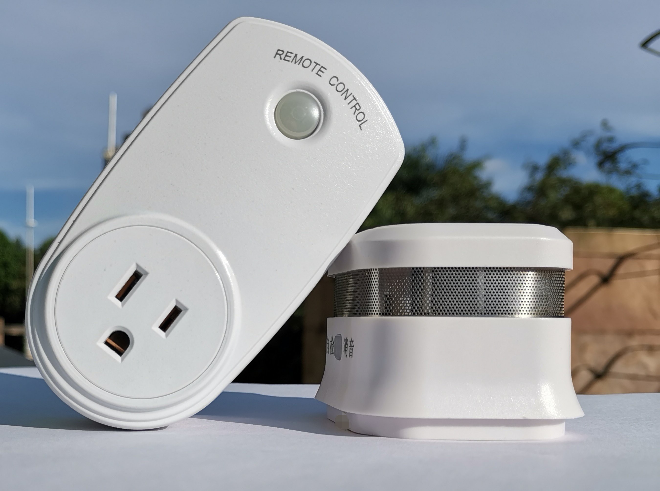 auto shut down printer by smoke alarm