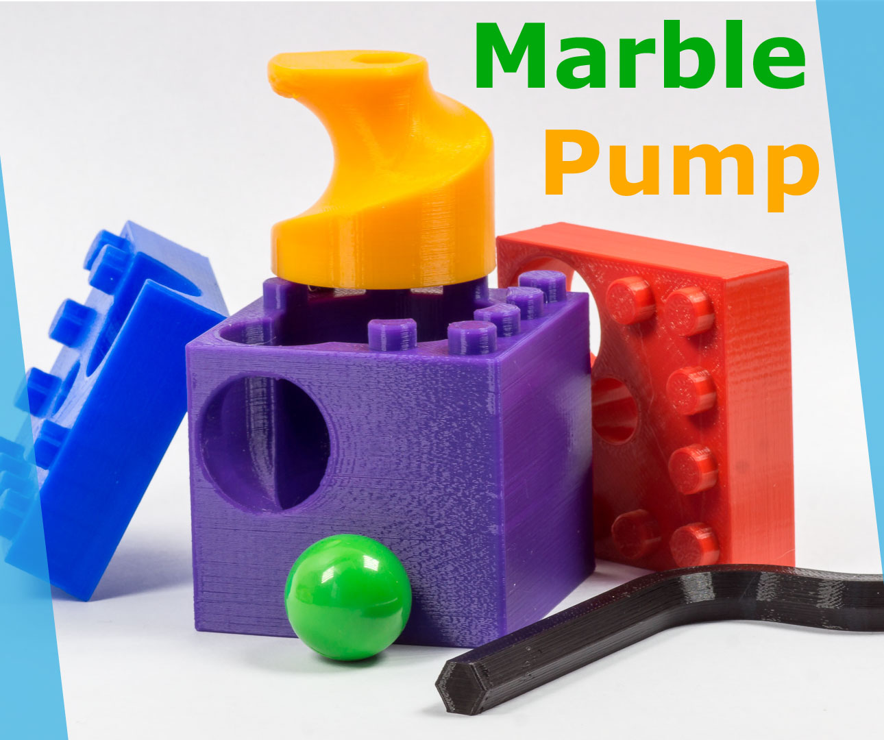 Marble Pump to build a Hubelino Marble Machine