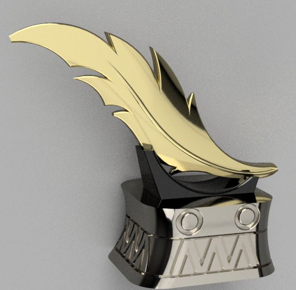Golden Plume/ Feather