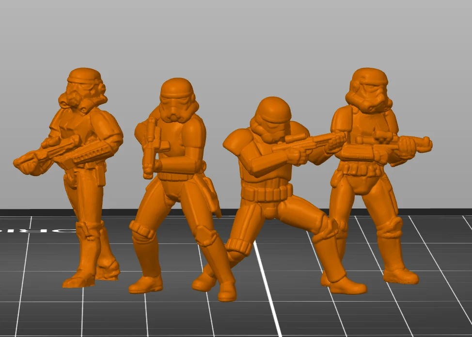 Heroes of Star Wars Scape: Common Squad: Stormtroopers