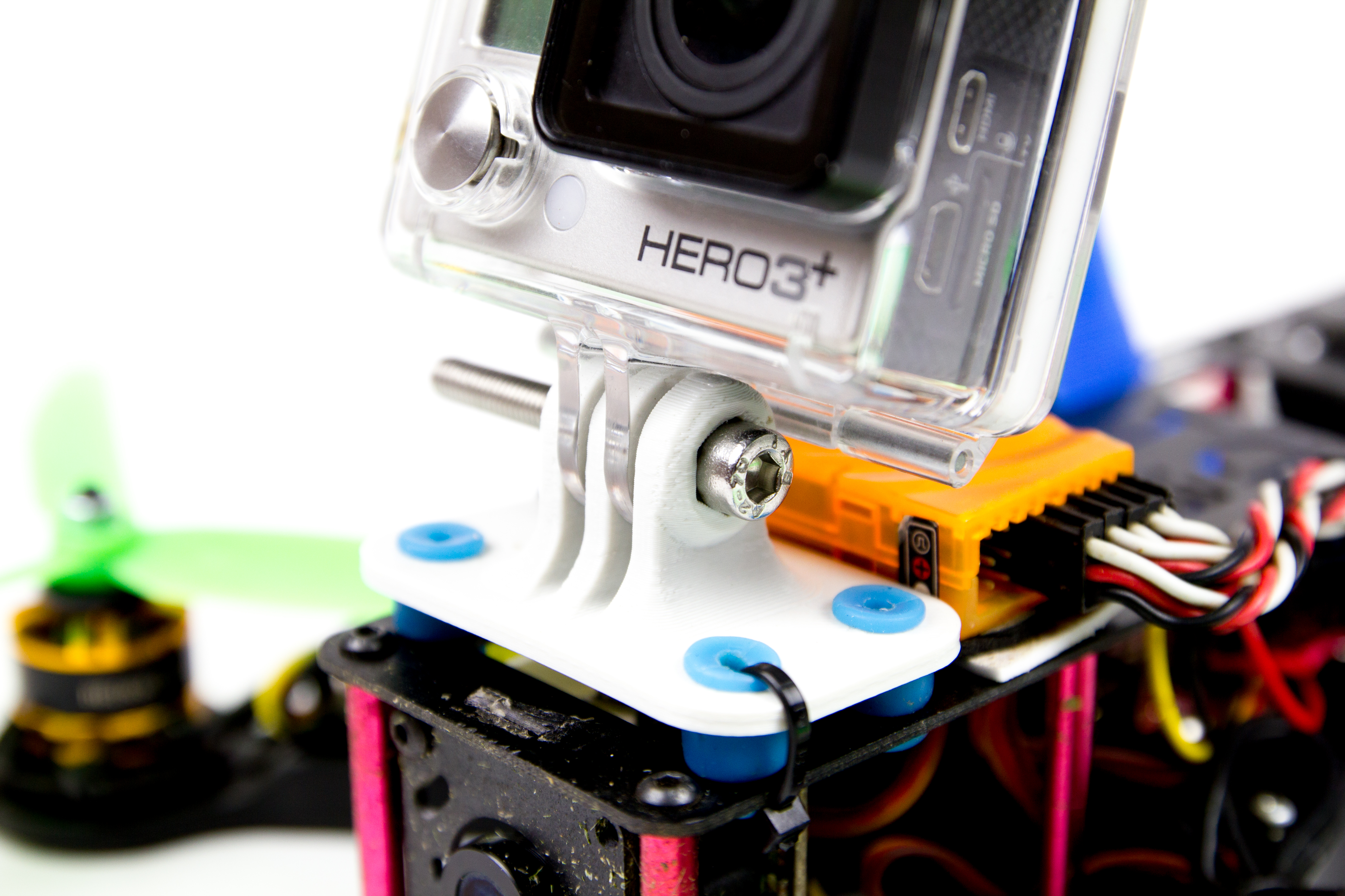 GoPro mount for FPV250L quad copter