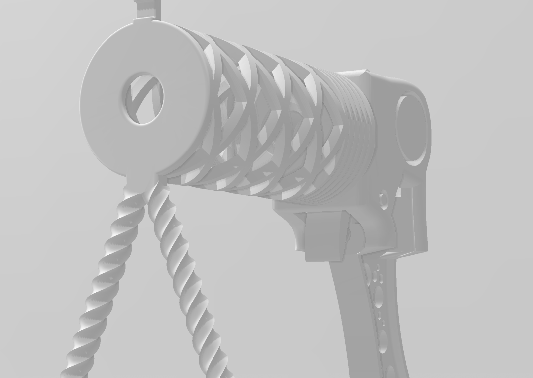 Rubber Band Gun Pen Holder