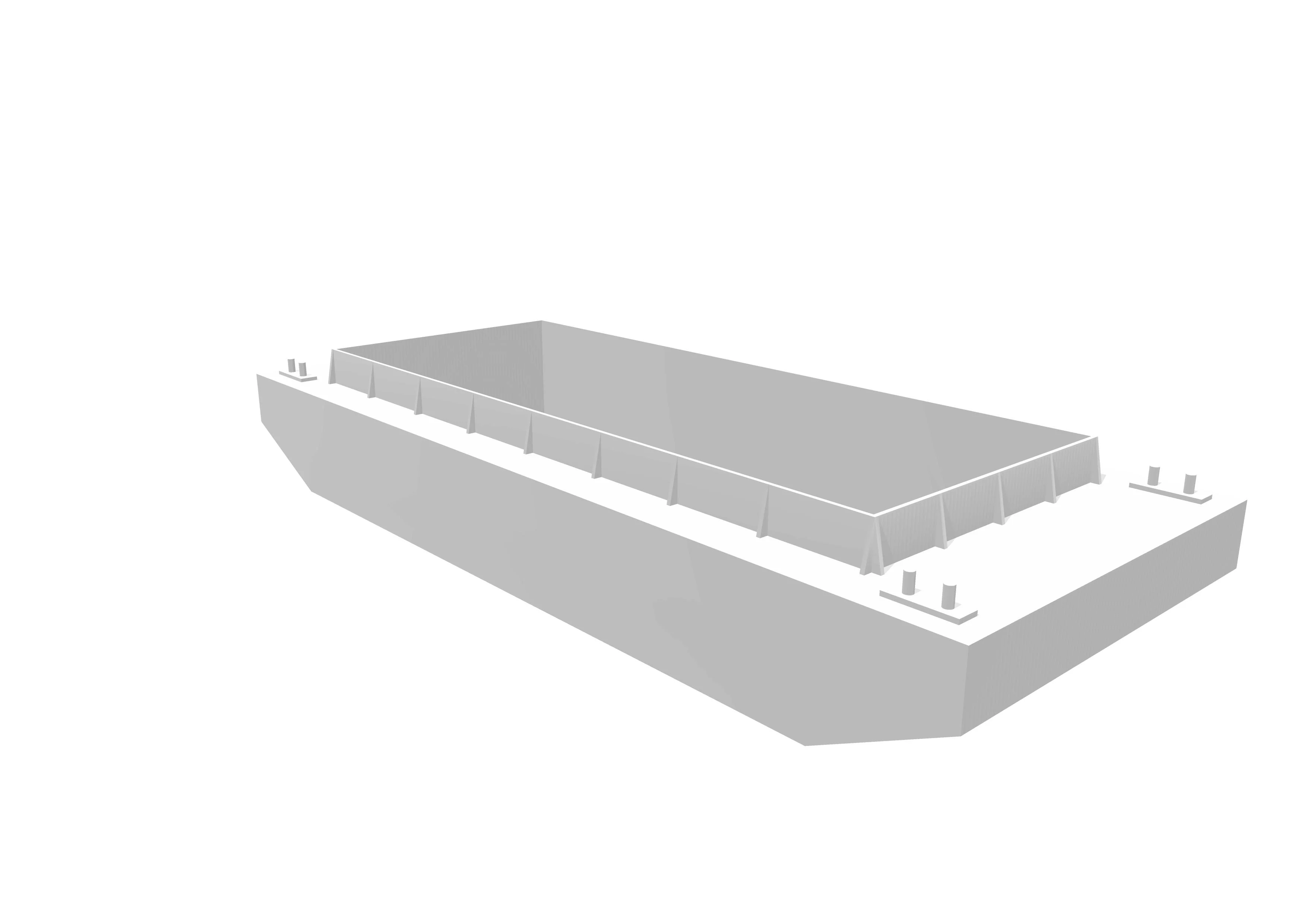 RC Tugboat Barge