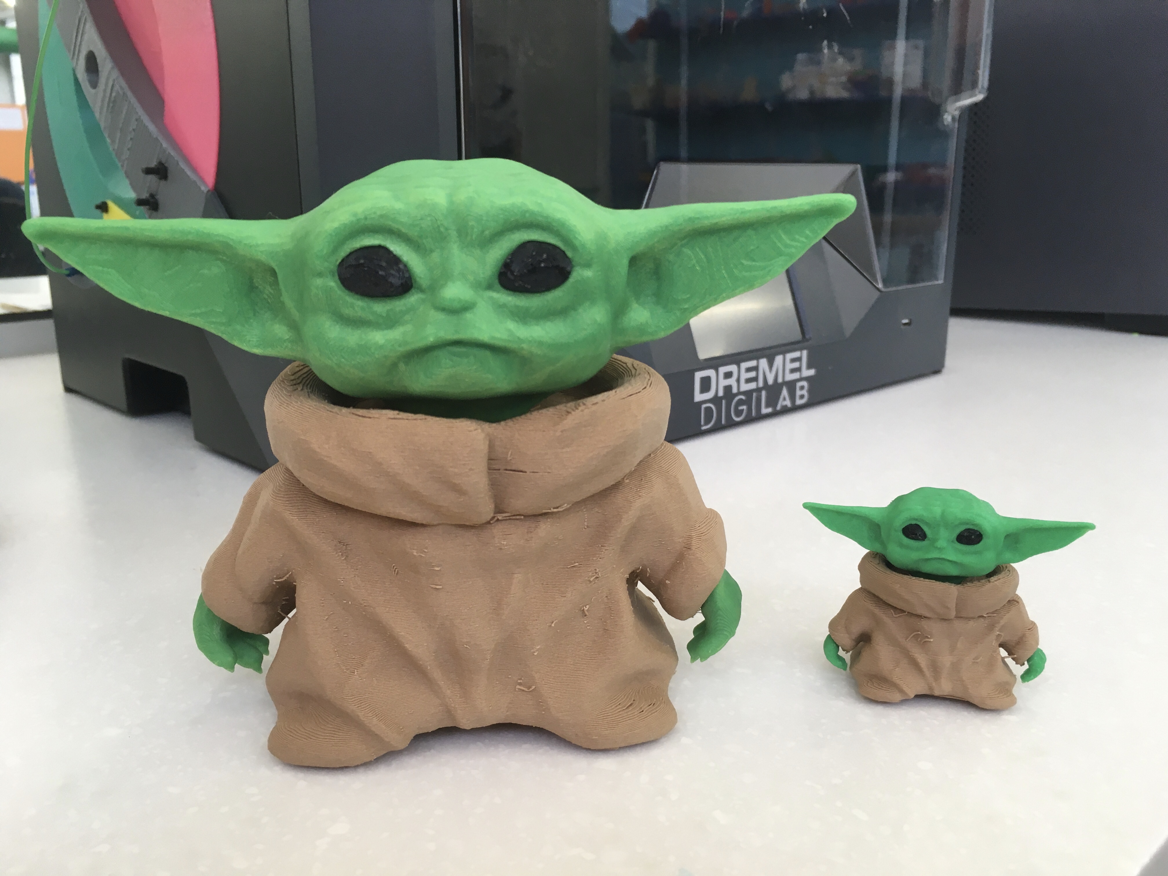 Baby Yoda (Multi-Part Print)
