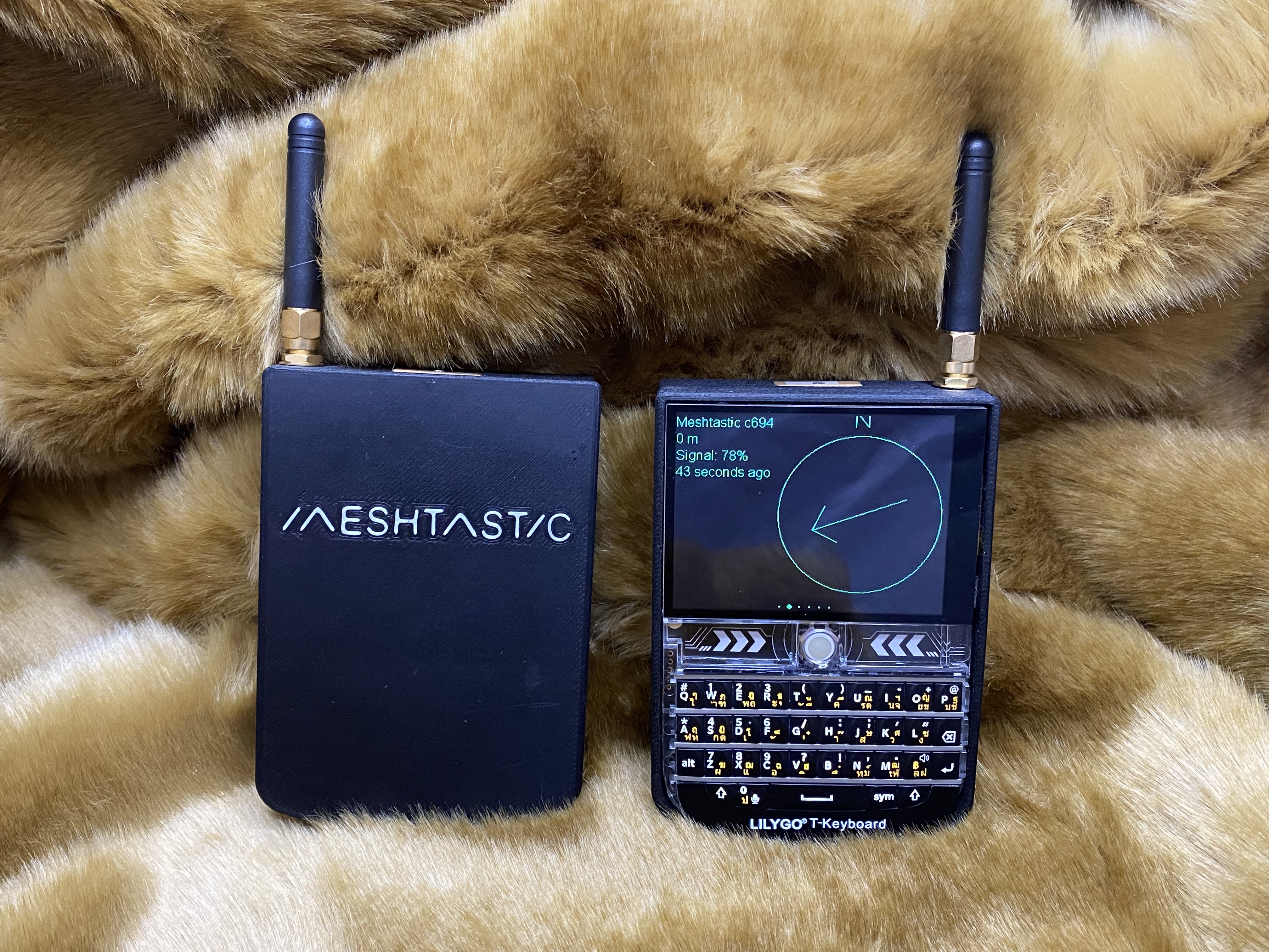 Lilygo TDeck Meshtastic with battery