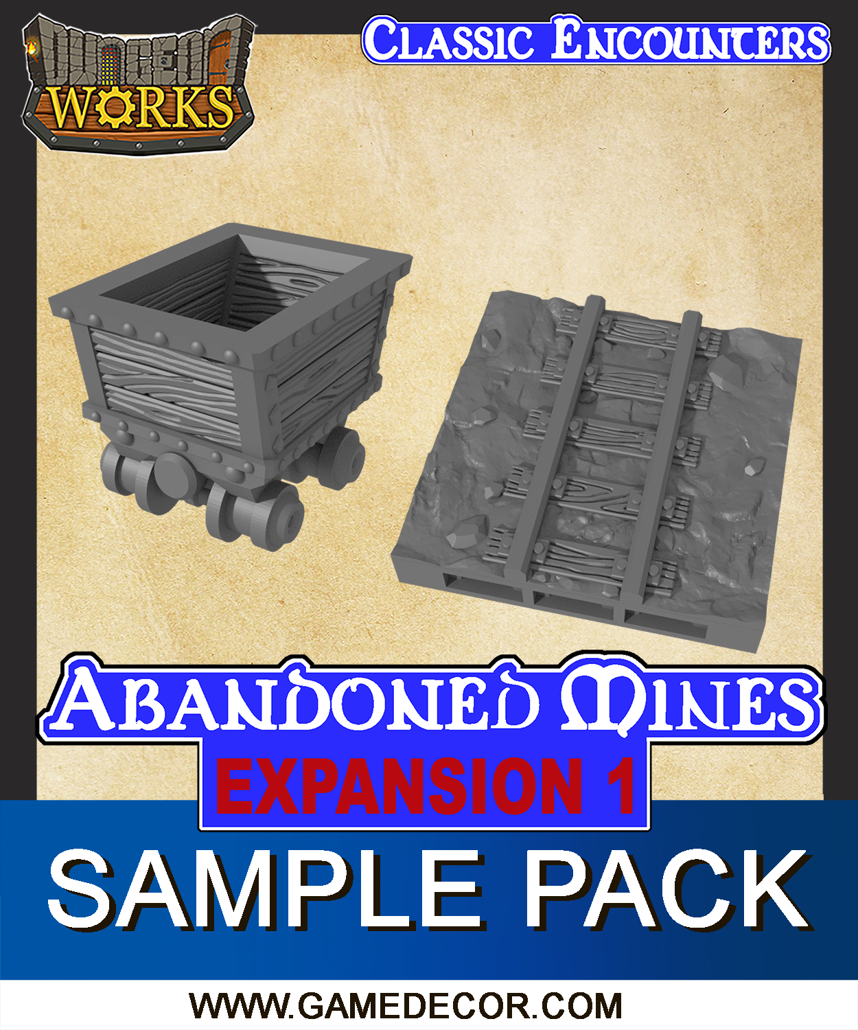 Abandoned Mines Exp 1 Sample Pack