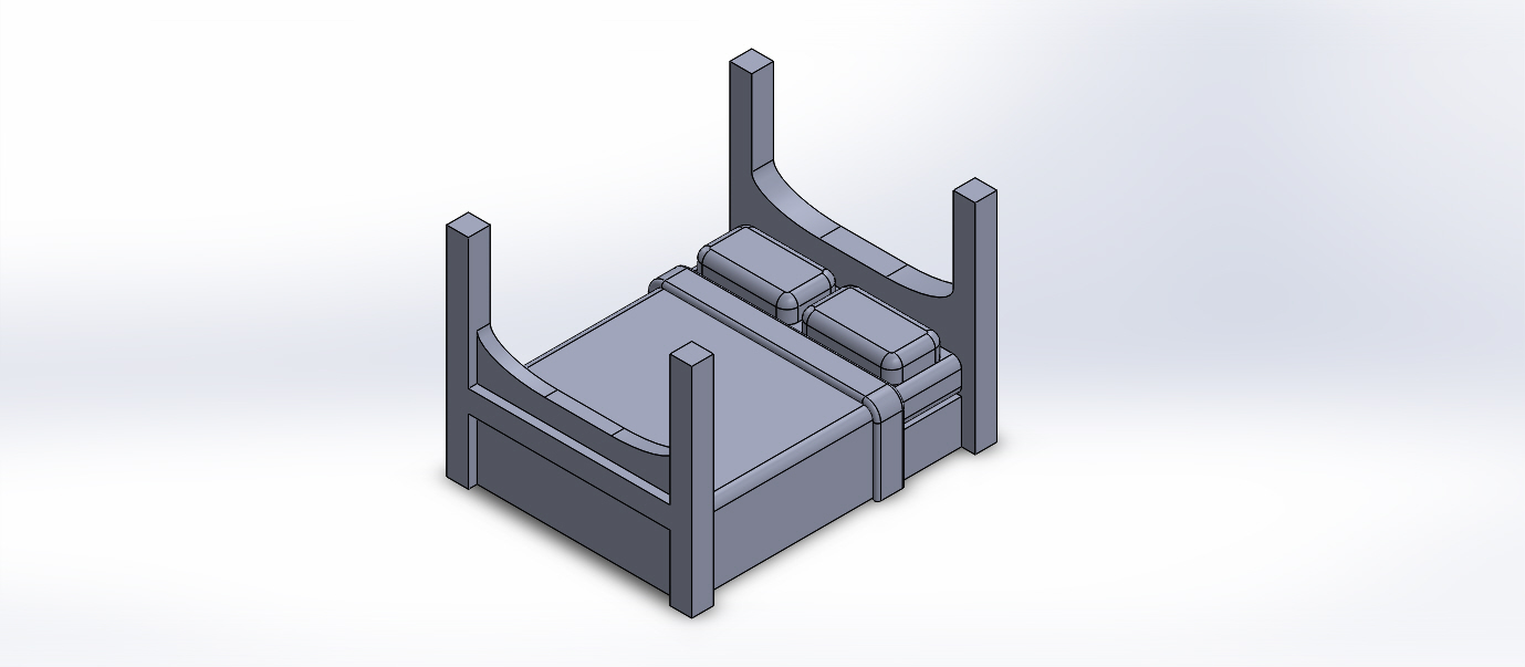 OpenForge bedroom furniture set