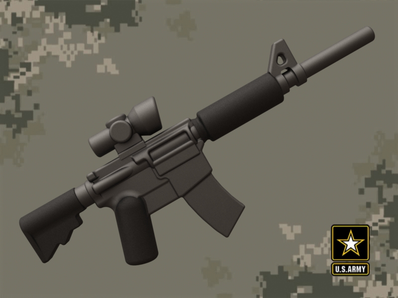 M4A1 for Lego Minifigures