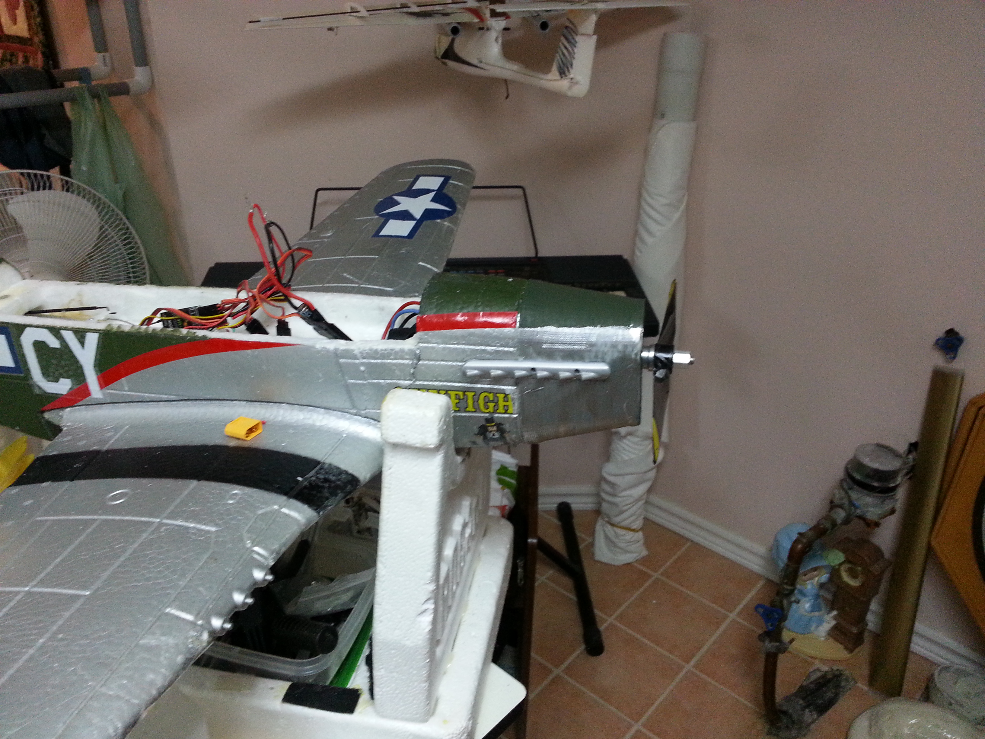 Cowling for a Parkzone Mustang