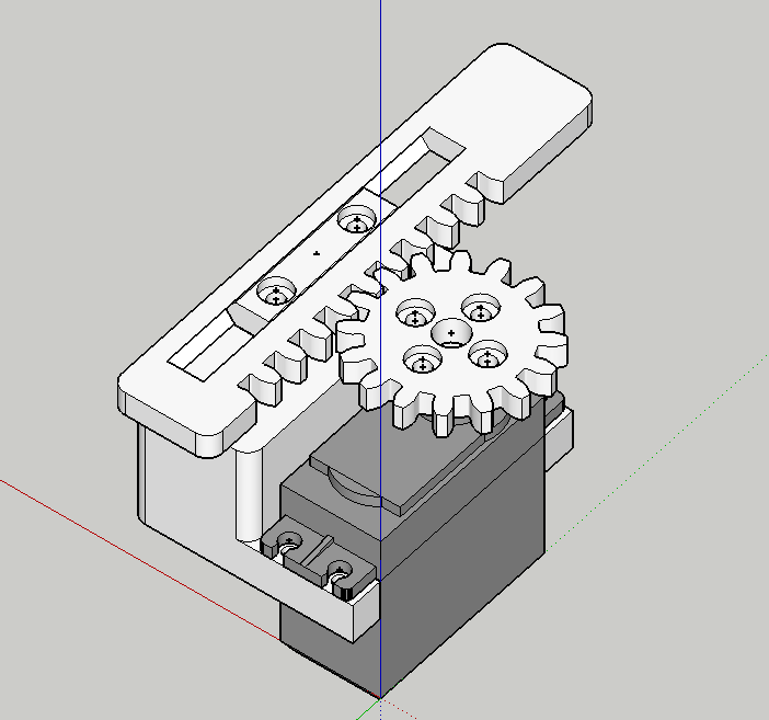 servo Slider Demo (MG995)