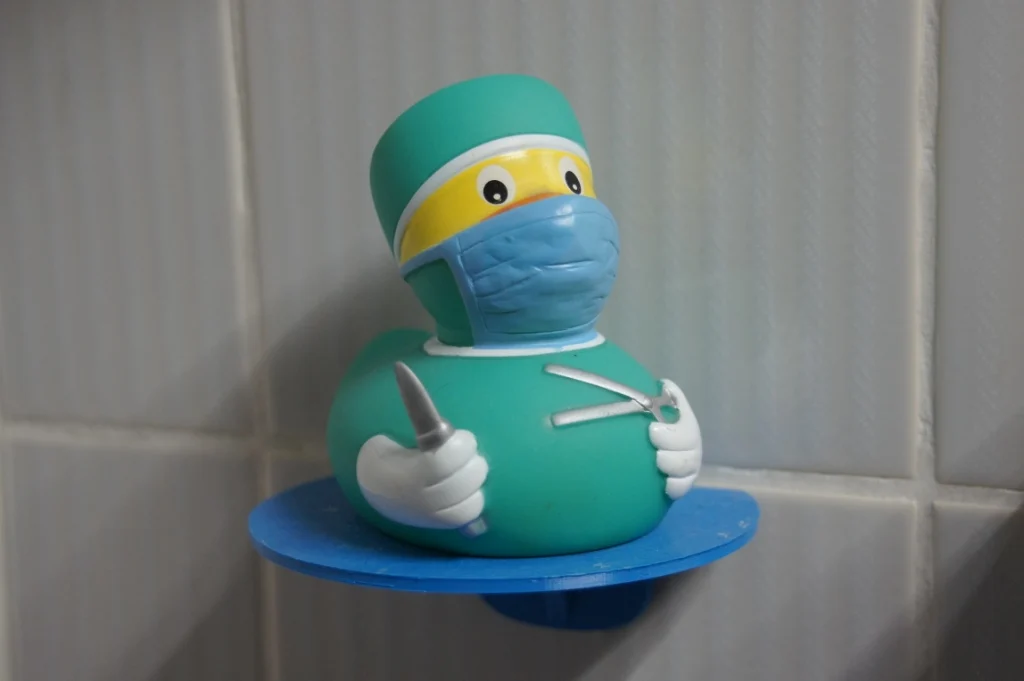Badeentenpodest / Rubber Duck Podium