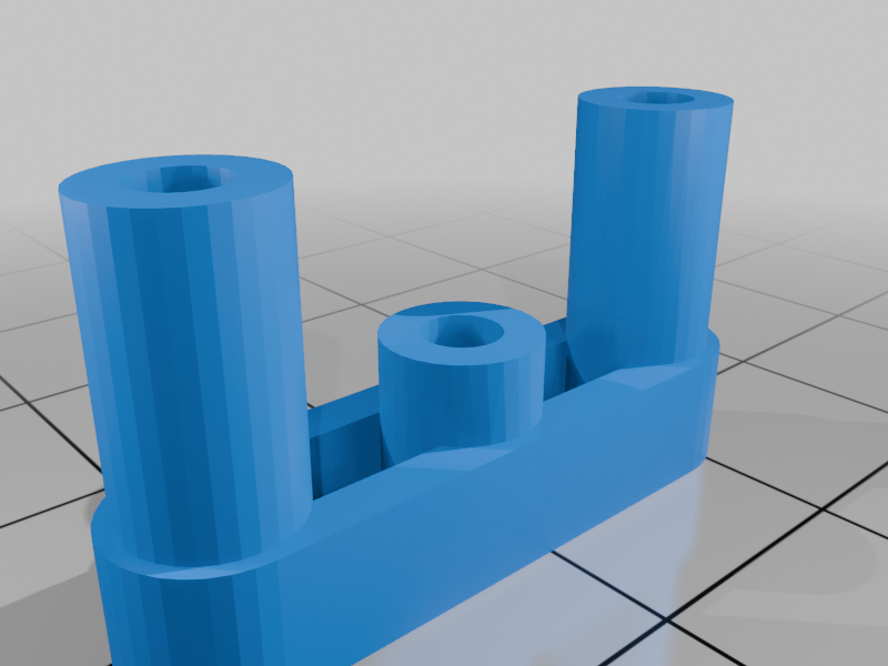 mount for mecanical speed control and resistor for tamiya df01,ta01 and ta02