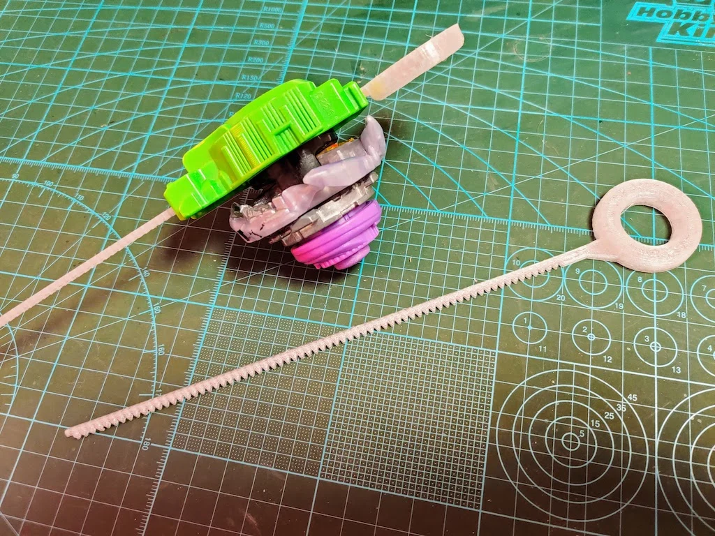 Beyblade Burst launcher ripcord
