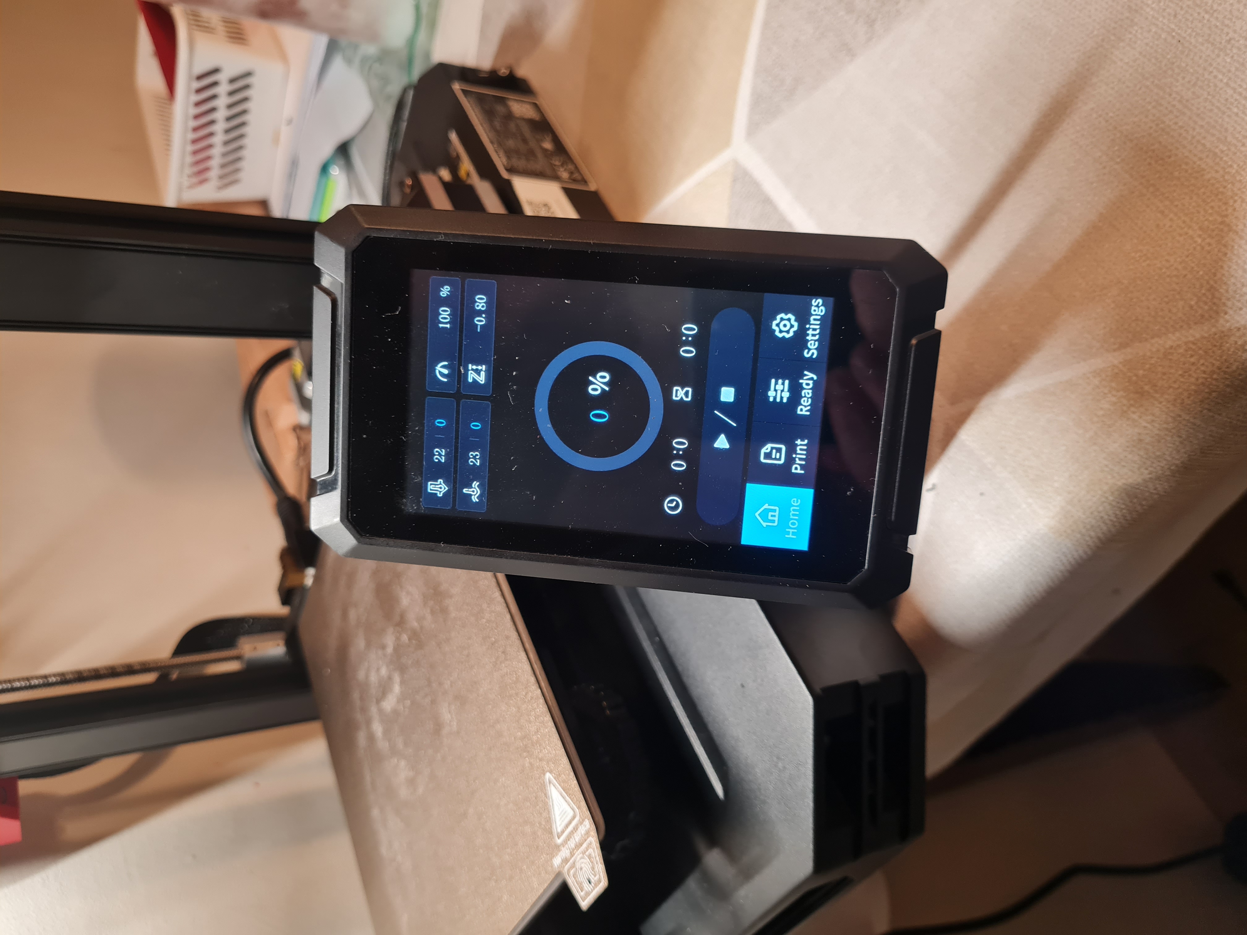 Rotatable screen for Ender 3 s1 and s1 Pro