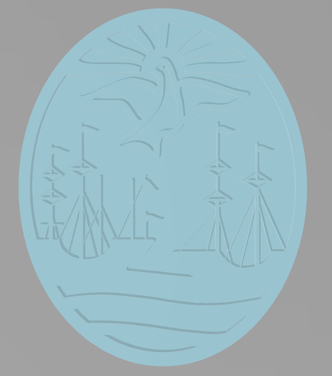 Escudo de la Ciudad de Buenos Aires - The Coat of arms of Buenos Aires