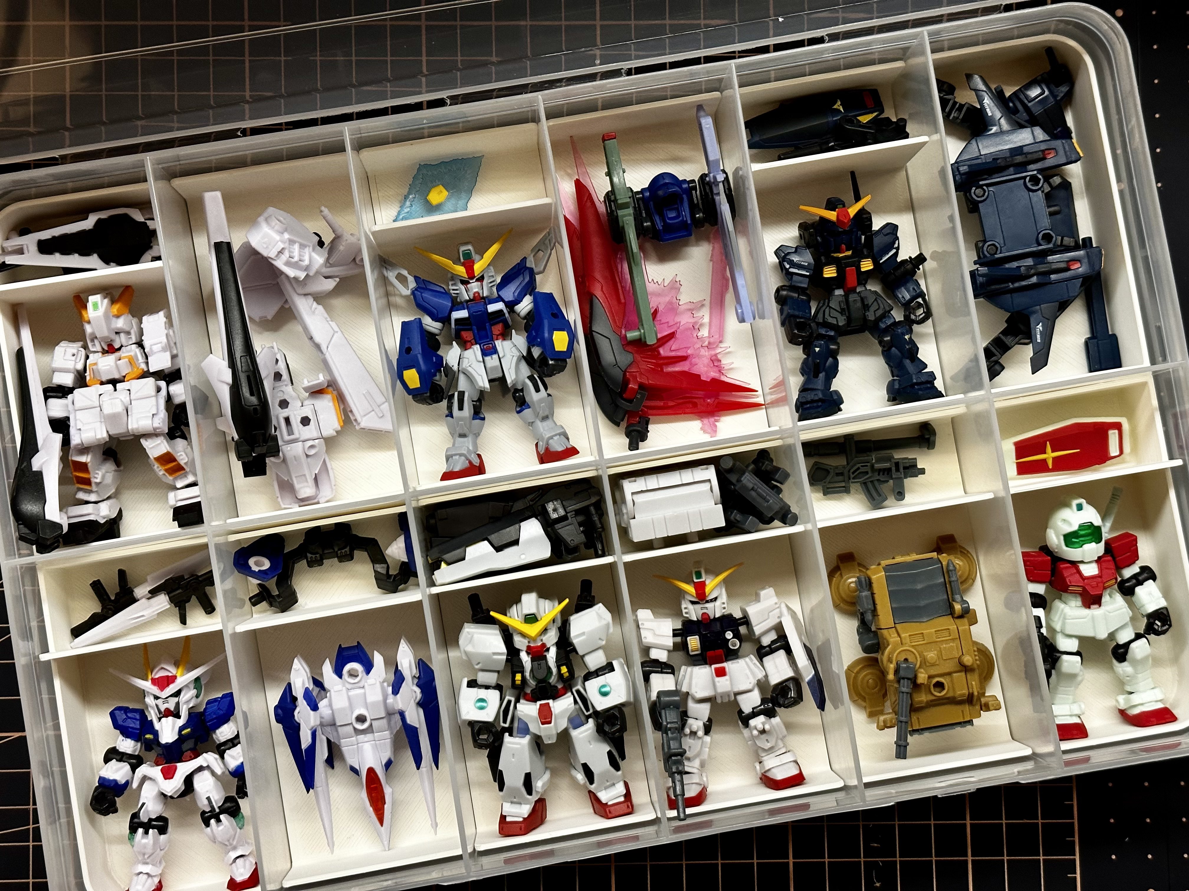 Mobile Suit Ensemble Organizer ( For TFS-012 Divided box )
