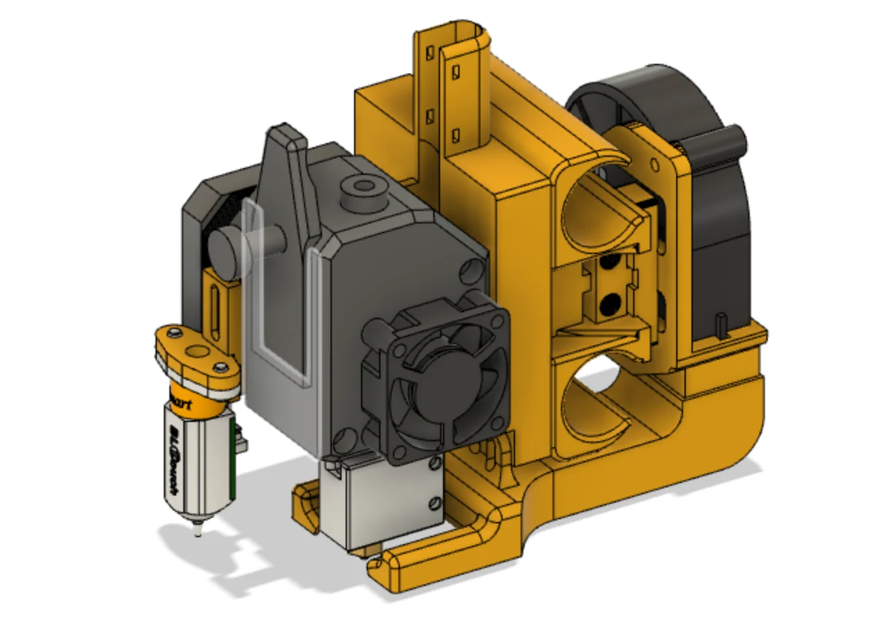 Metal BMG with Volcano Direct Drive / Extruder for Hypercube Evolution