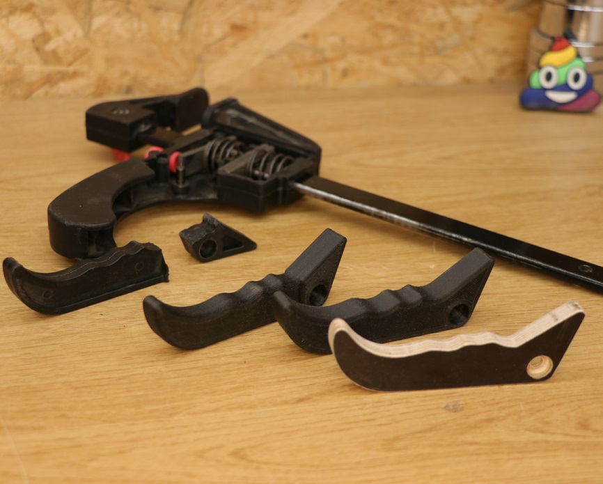 Kraft Einhandzwinge Ersatzteil / Kraft One hand clamp spare part