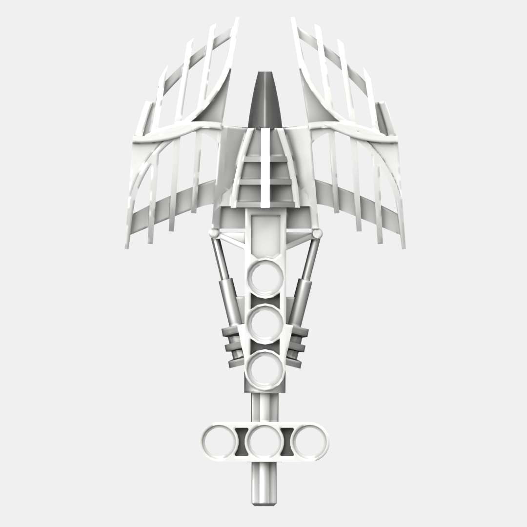 Bionicle Toa Hahli Inika Fin Prototype (UPDATED)