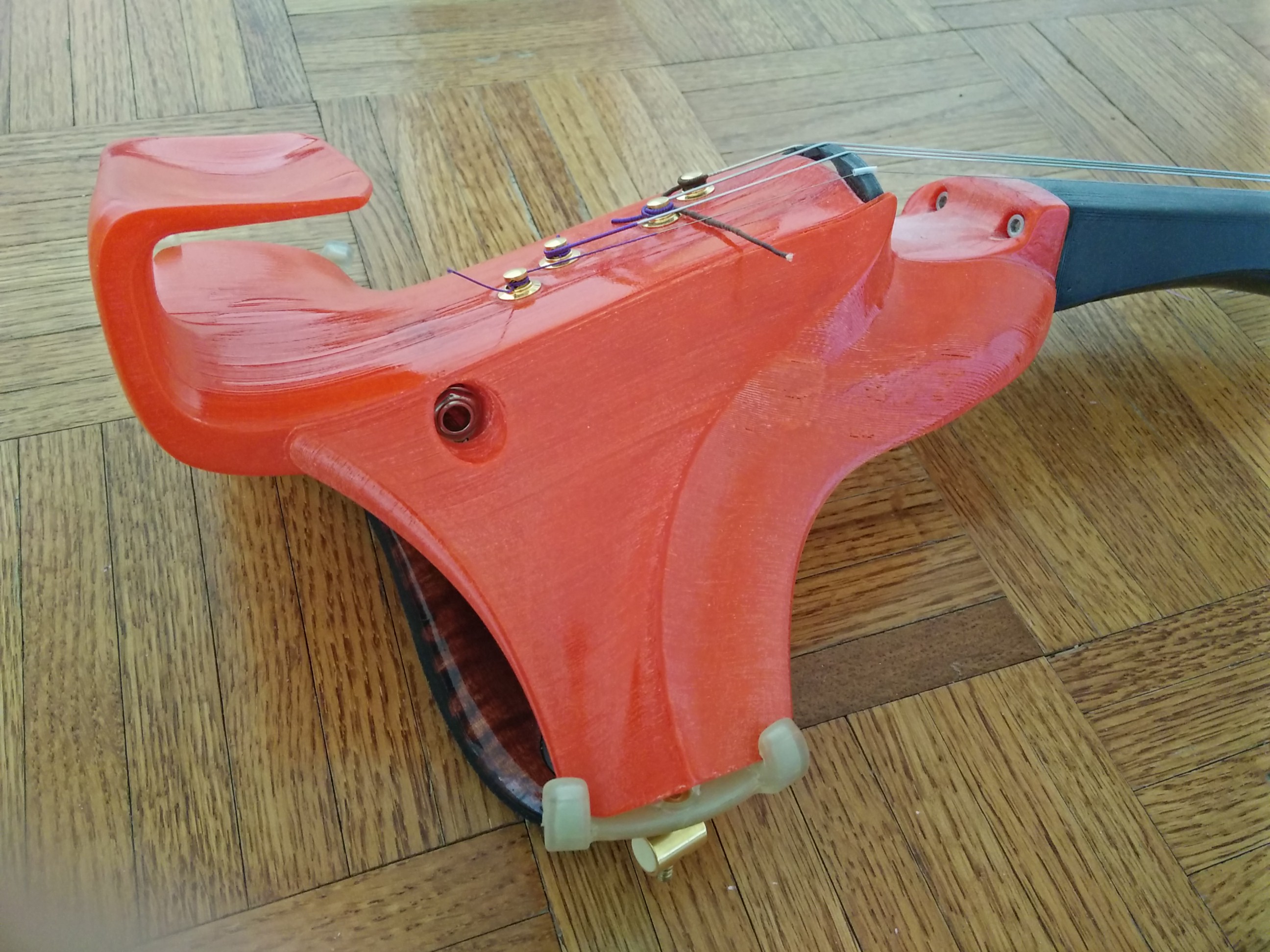 fffiddle bout attachment for shoulder rest