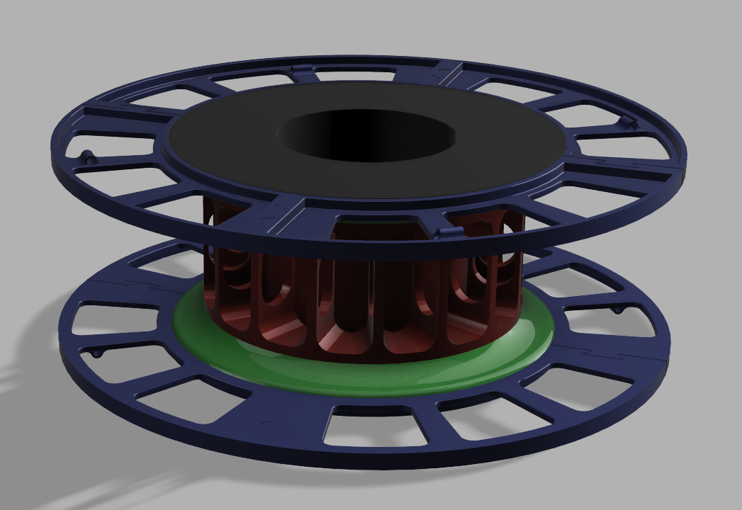 TB-Filament-Spool printable on small printbeds