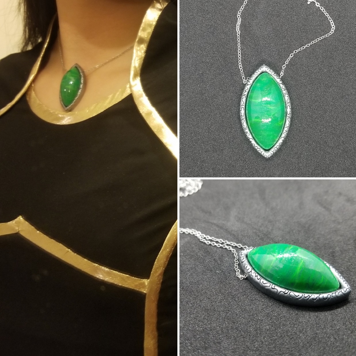 Shang Chi / Xialing Dragon Eye Necklace - Shang Chi and the Legend of the Ten Rings
