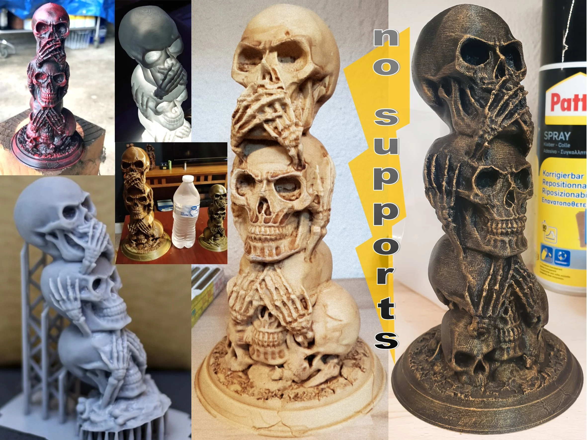 Skull - The Three Wise Skulls