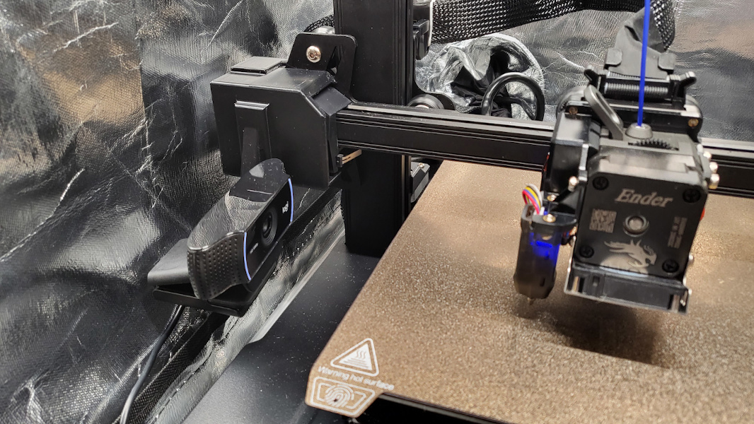 Ender 3 S1 Pro Z-axis Camera Mount Logitech C922