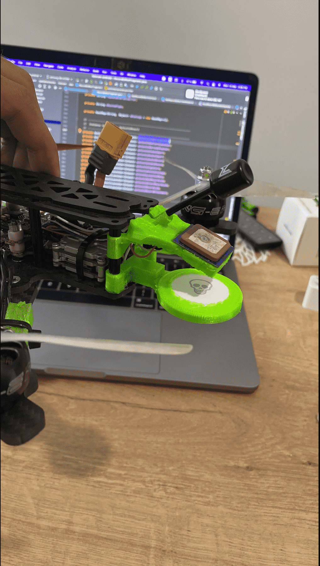 Tbs source one v3 AirTag holder Drone fpv