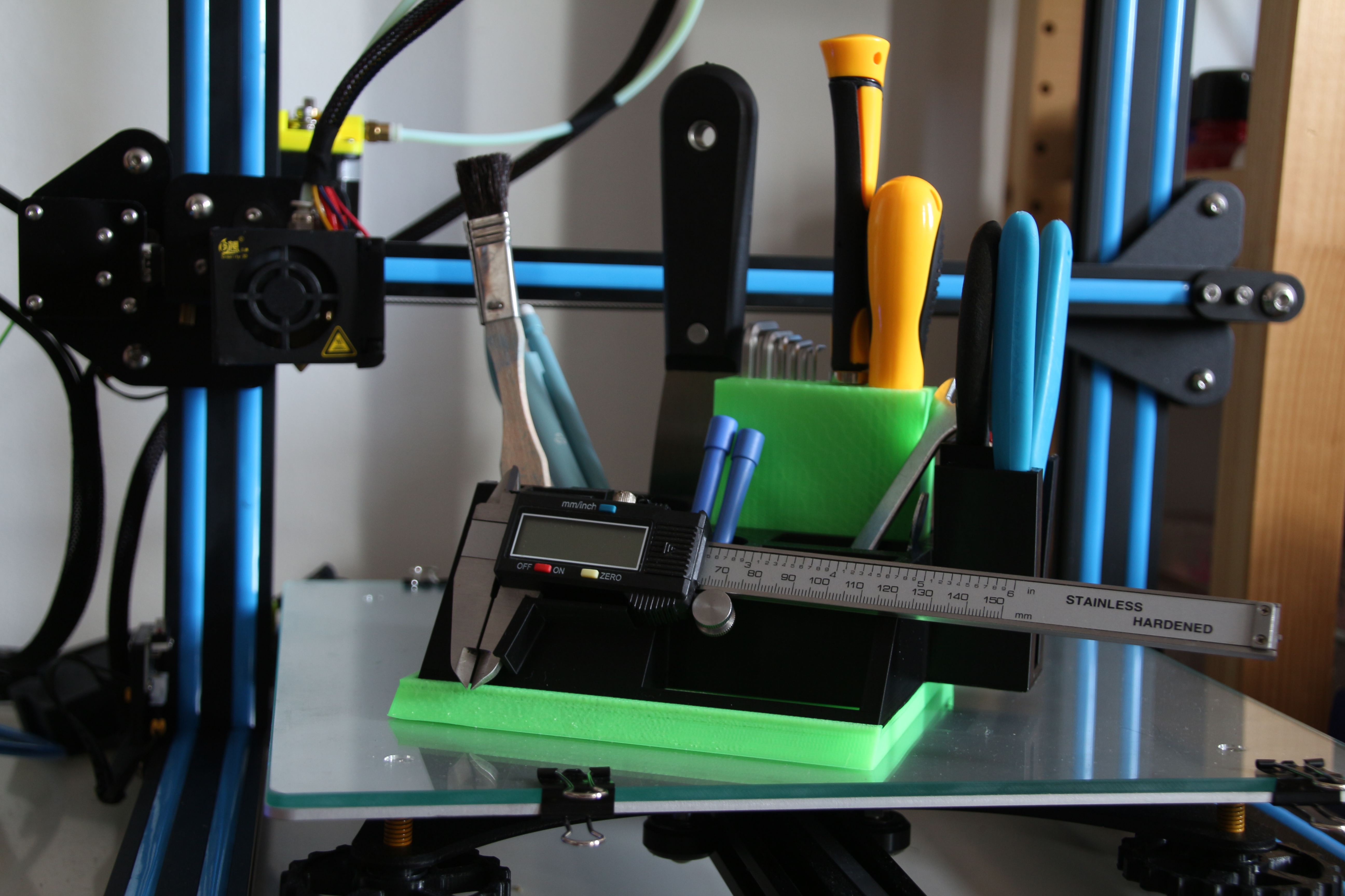 3d Tool holder with Allen Key Upgrade (Inbus Schlüssel)