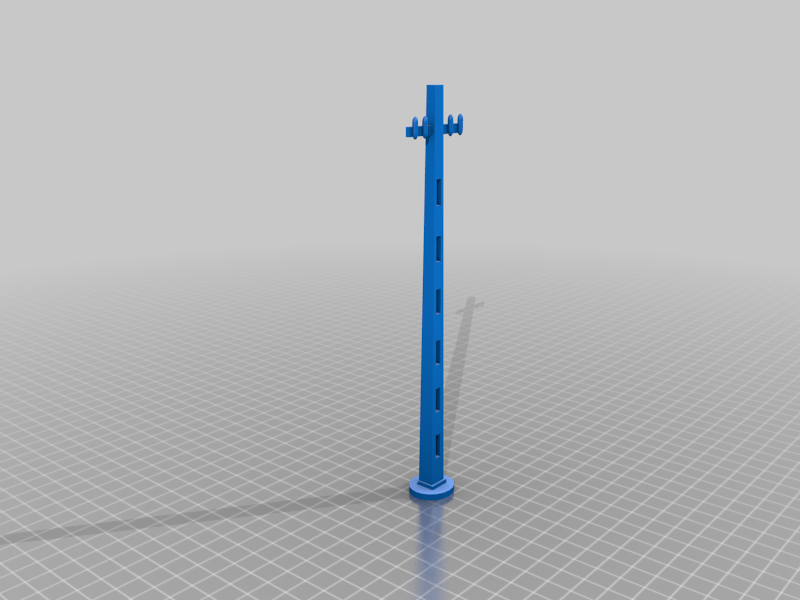 28mm wargaming cast concrete telegraph pole