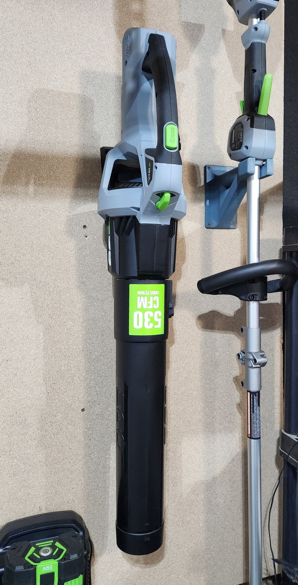 EGO POWER+ 530 CFM Blower (LB5300) wall mount