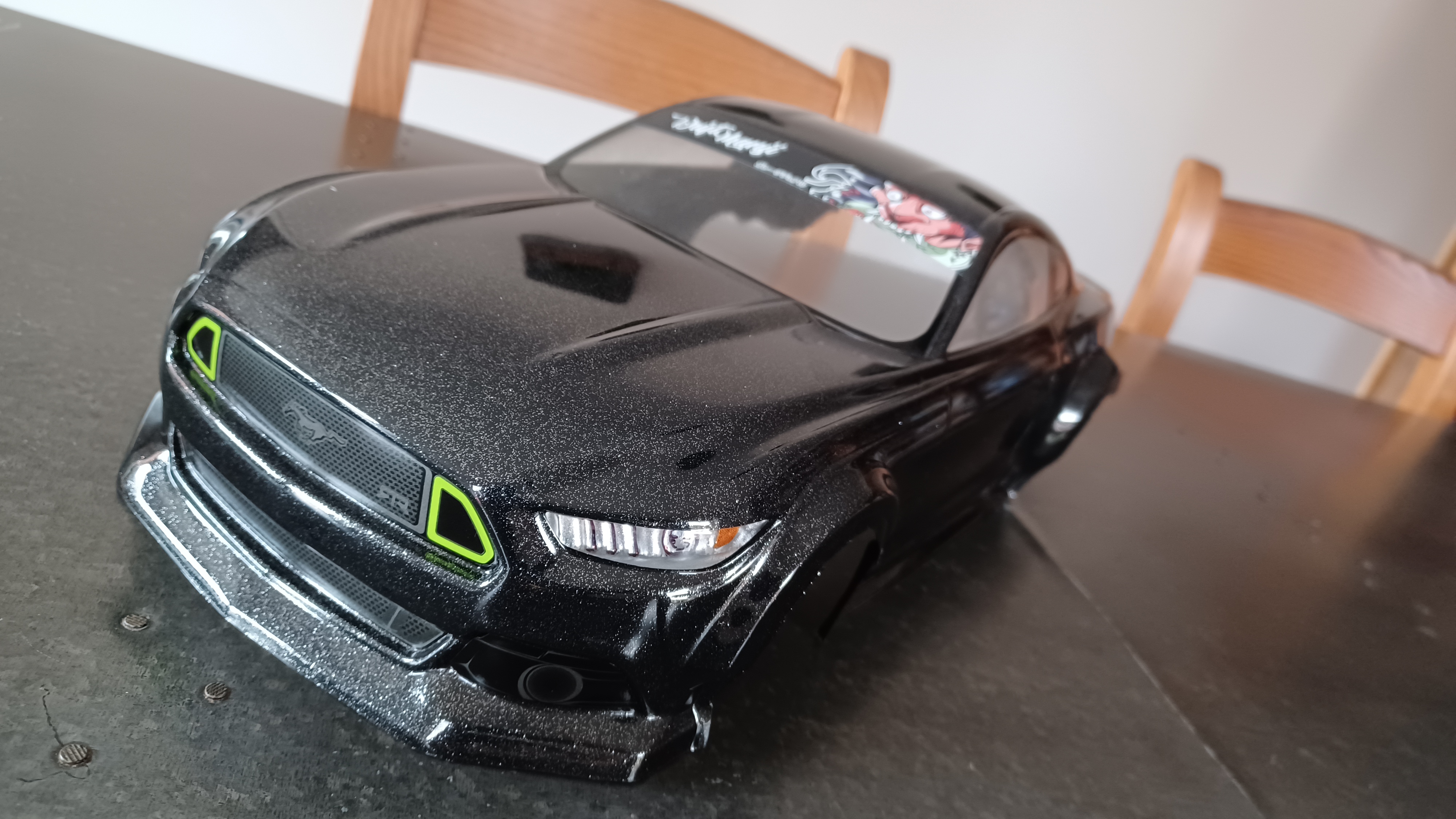 Ford Mustang Modern Model Light Bucket Negatives - Vacuum forming