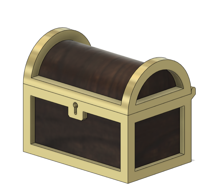 Treasure Chest Ring Box