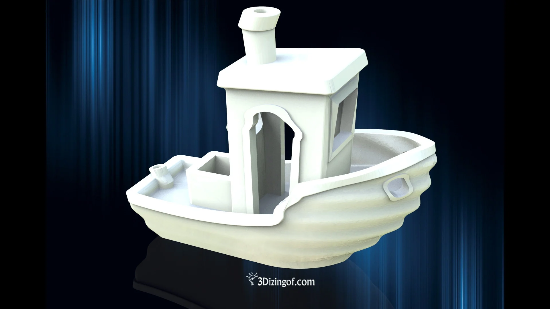 Wiggly Benchy by Dizingof