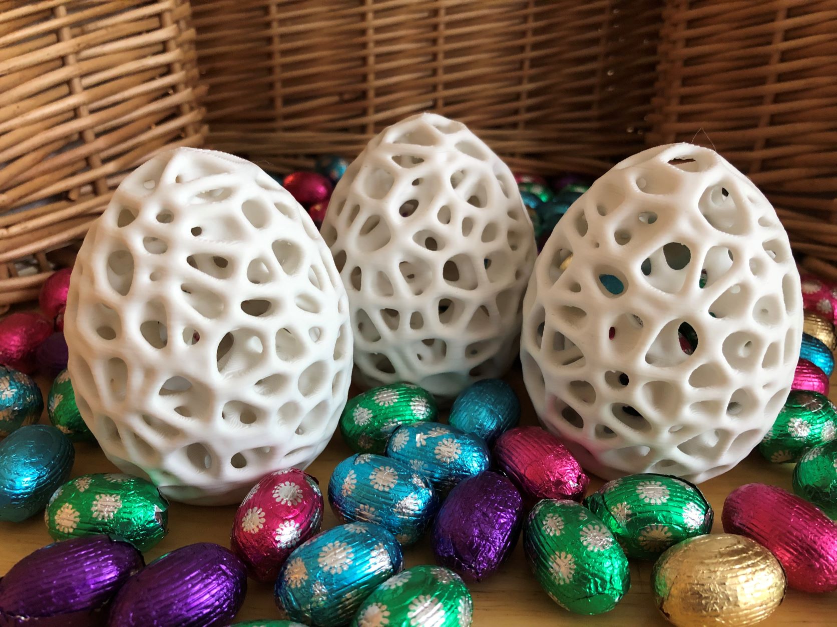 Three Stochastic Easter Eggs