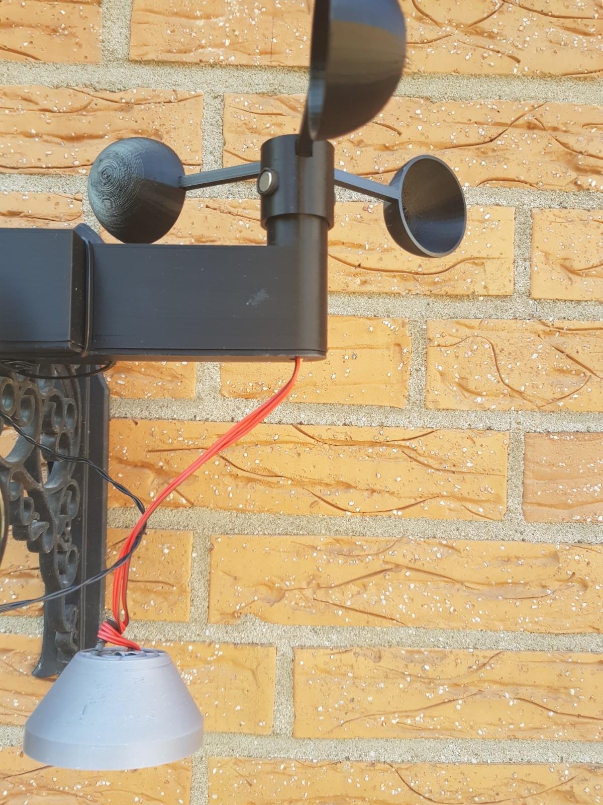 Wetterstation Windmühle Wind mill D1 Mini