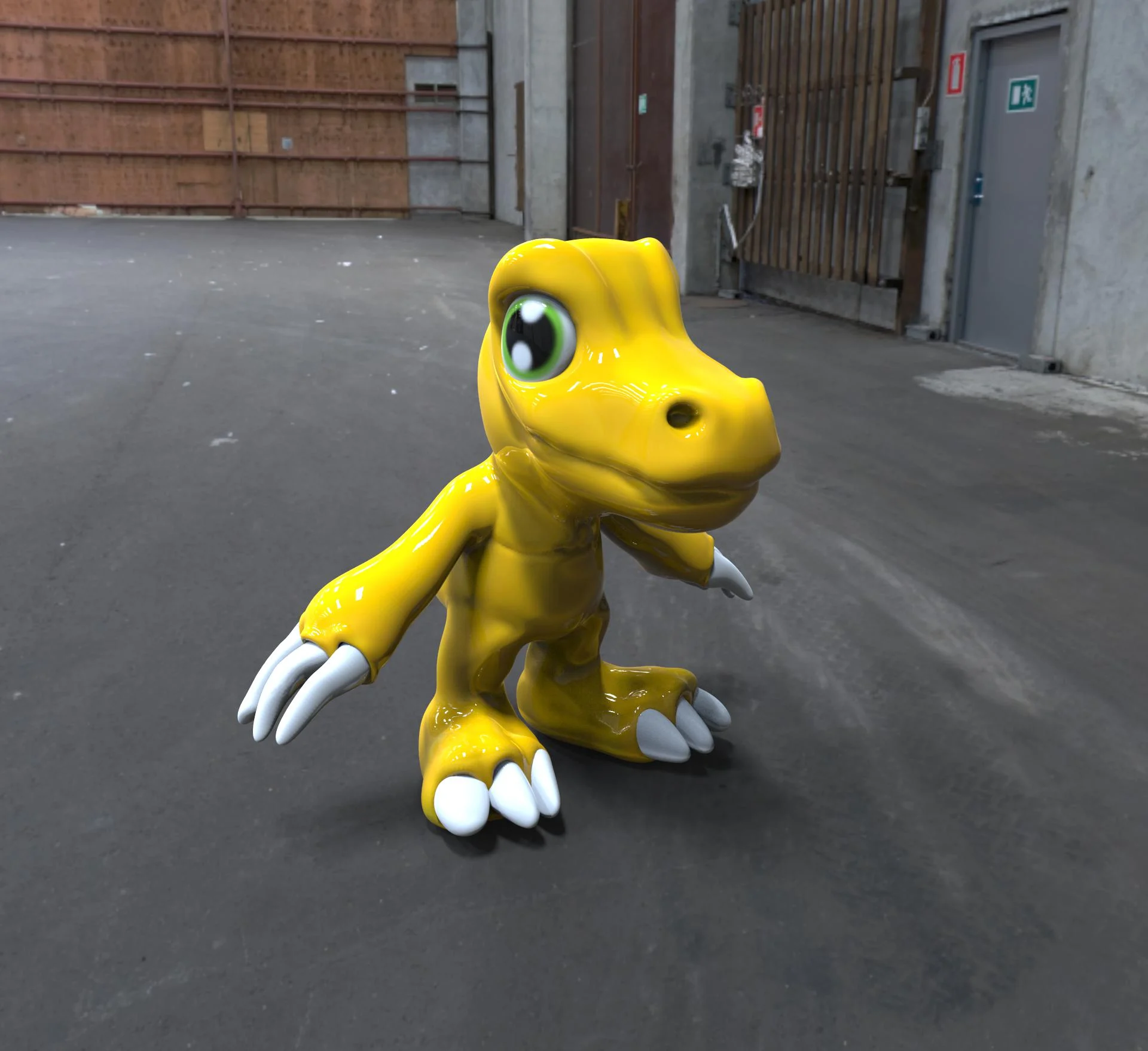 Toy Digimon Agumon