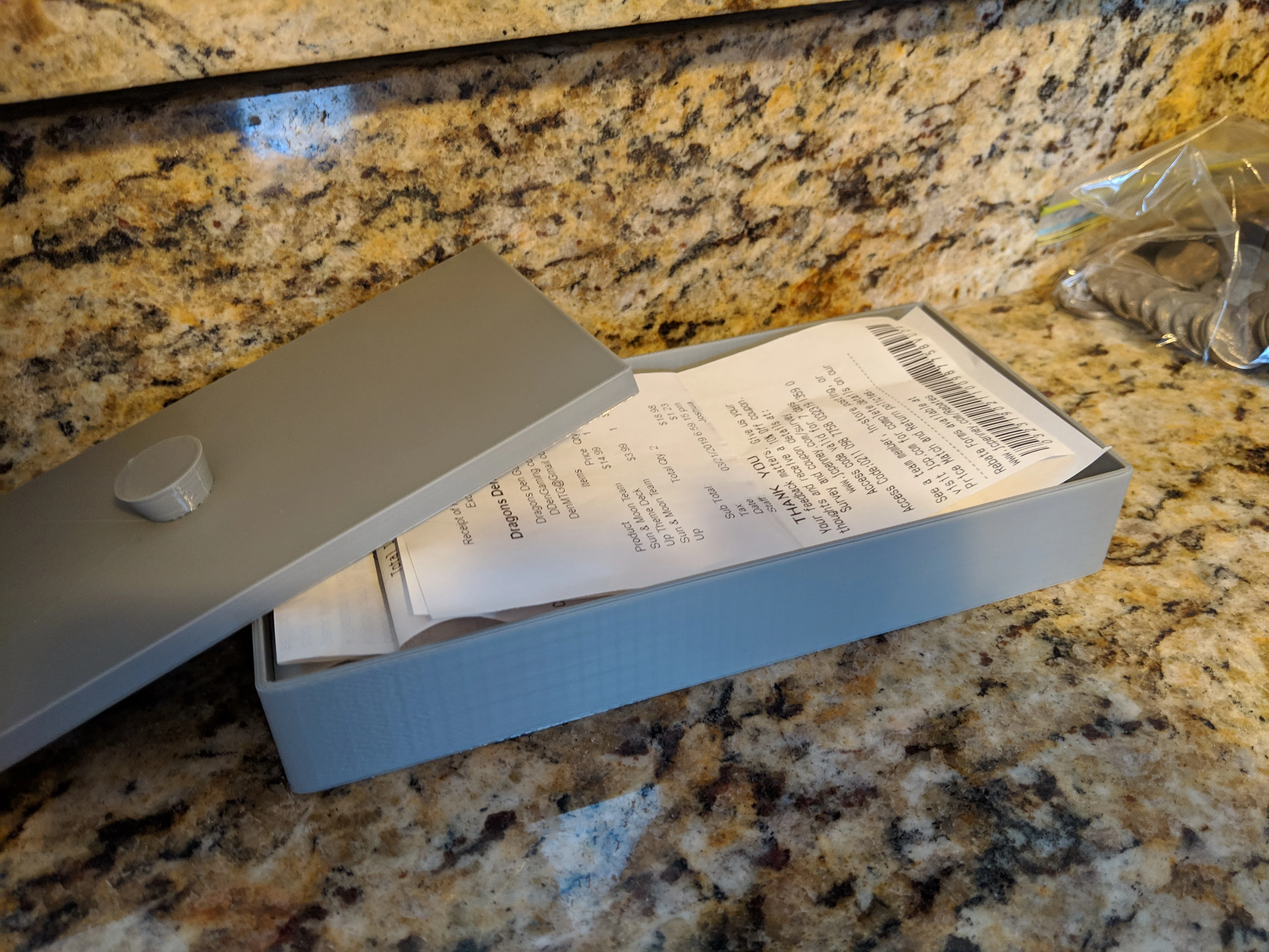 Receipt Holder / Container