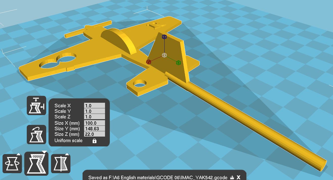 IMAC PRACTICE PLANE