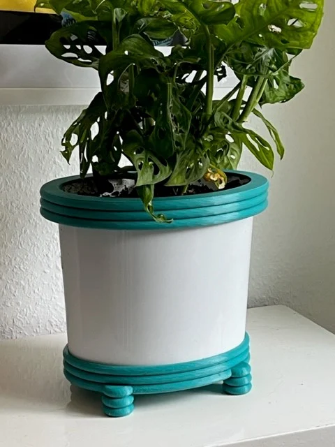 Blumentopf mit 5L/6L Eimer (Farbe/Kleber, etc)
