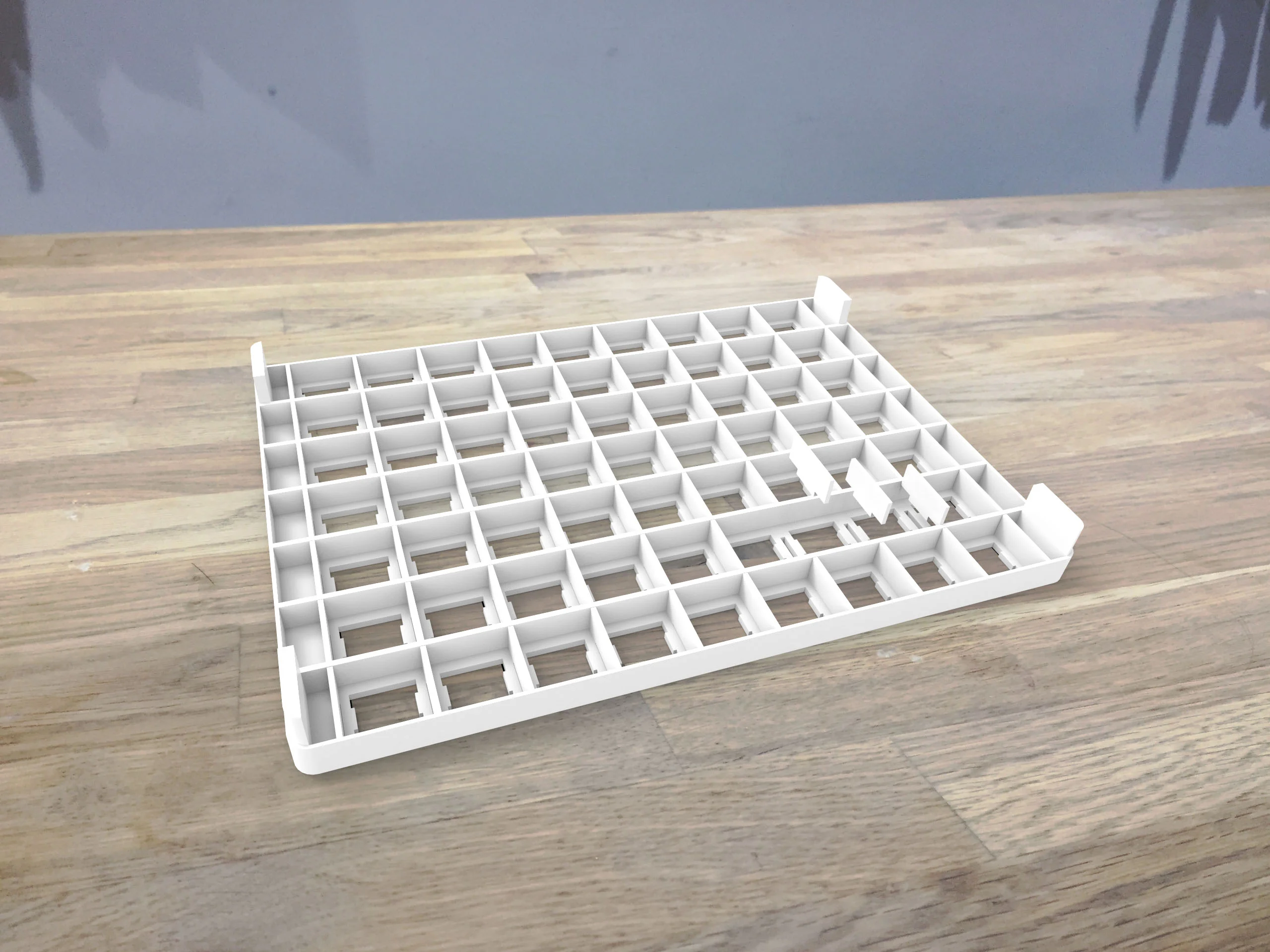Modular, Stackable Keycap Storage Tray