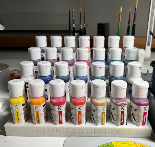 Kimera Paint Rack